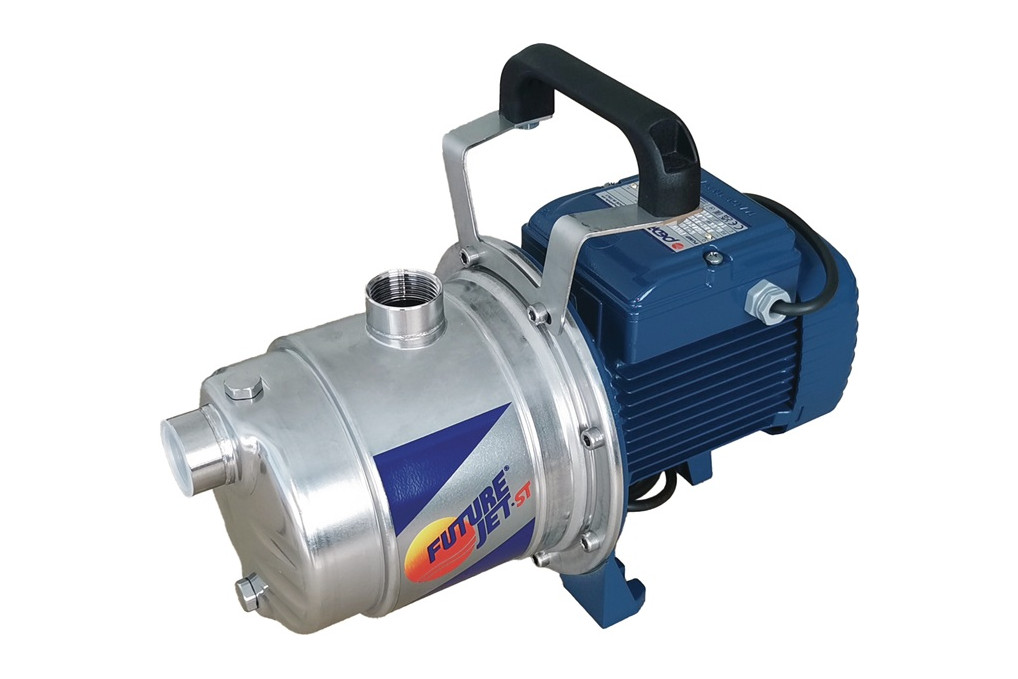 Gartenpumpe EVOJET FUTUREJETm 1A ST 6000 l h 48m 4,8bar 850 W VA AISI 304