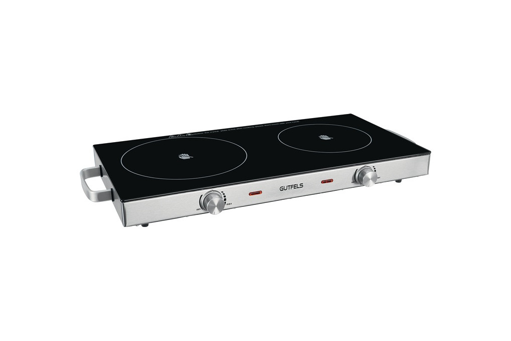Glaskeramik Doppel‐Kochplatte COOK 4010 1800 W,1000 W ,stufenlos GUTFELS