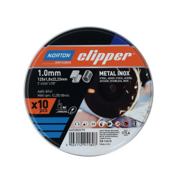 Trennscheibe D125x1,0mm Typ 41 Metall Inox 12250 min 1 10 St.