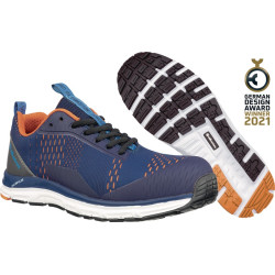 Sicherheitsschuh AER55 IMPULSE BLUE LOW Gr.42 blau orange S1P ESD HRO SRA