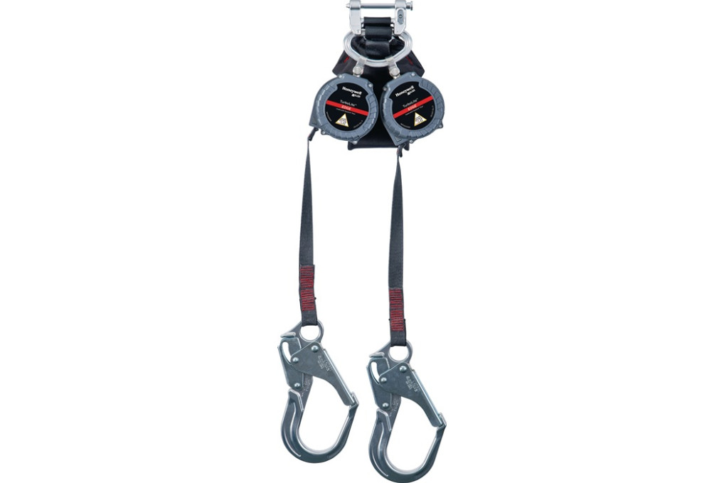 Höhensicherungsgerät TurboLite Edge Twin Öffnungs W.55mm Gurtband 2,75m Höhensicherungsgerät TurboLite Edge Twin Öffnungs W.55mm Gurtband 2,75m