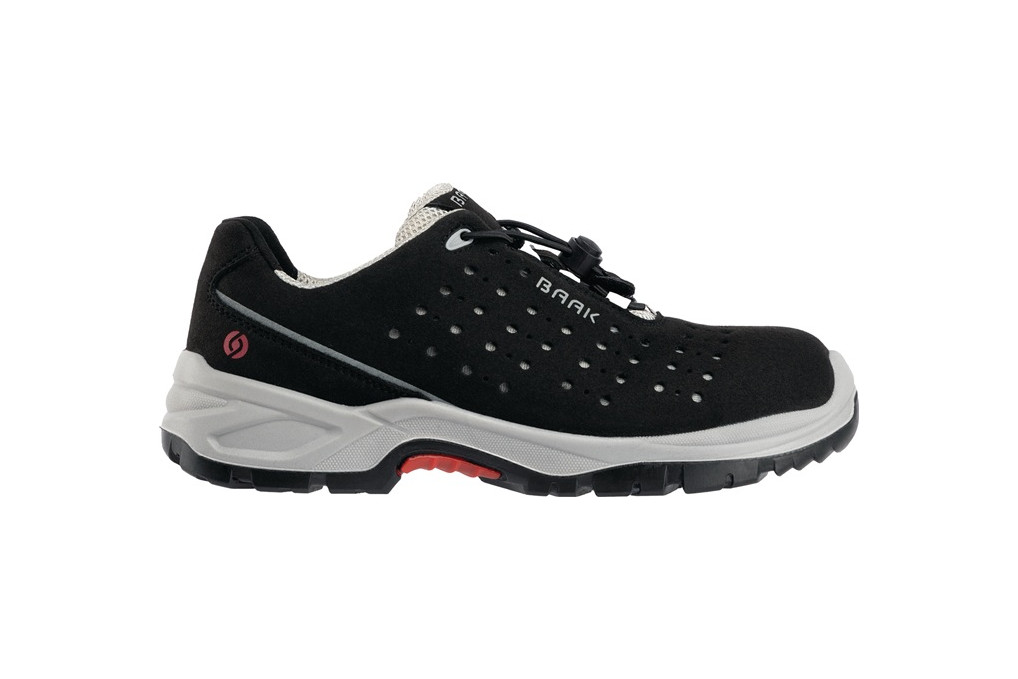 Sicherheitsschuh Henk Gr.47 N schwarz grau Mikrofaser S1P SRC ESD EN20345 Baak