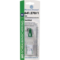 Schraubensicherung 641.270 1 20g hf.mv.grün S6 Flasche MARSTON