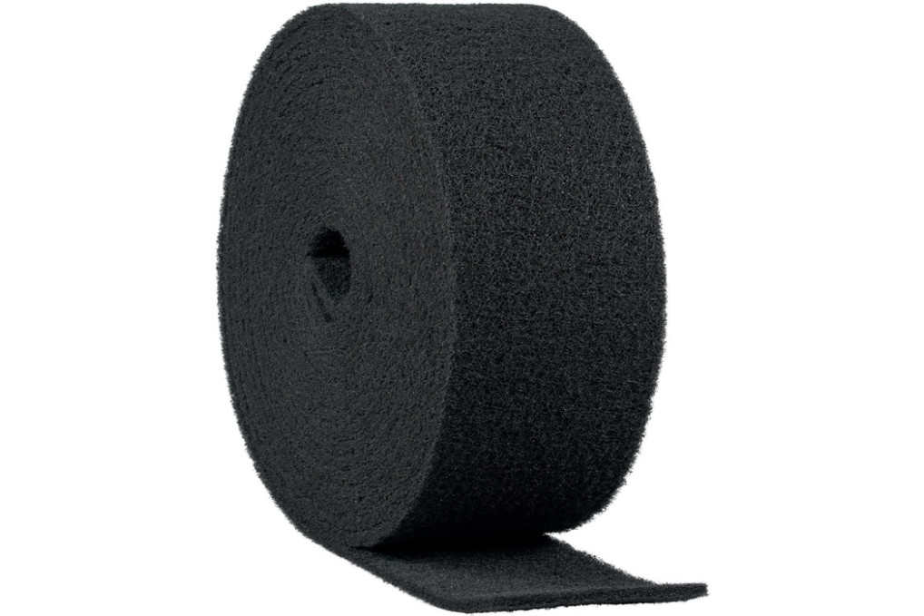 Schleifvliesrolle NRO 500 L.10m B.115mm medium schwarz KLINGSPOR Schleifvliesrolle NRO 500 L.10m B.115mm medium schwarz KLINGSPOR