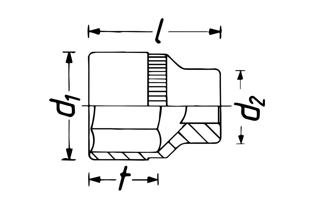 Steckschlüsseleinsatz 850LG 7 1 4 Zoll 6 kant SW 7mm L.50mm HAZET Steckschlüsseleinsatz 850LG 7 1 4 Zoll 6 kant SW 7mm L.50mm HAZET