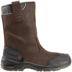 Sicherheitsschlupfstiefel Hercules Gr.46 braun S3 SRC WR EN20345 Leder BAAK Sicherheitsschlupfstiefel Hercules Gr.46 braun S3 SRC WR EN20345 Leder BAAK