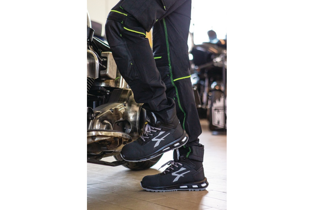 Bundhose Atom Gr.3XL schwarz carbon U.POWER