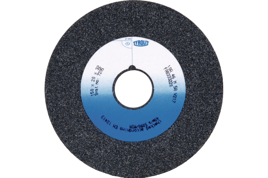 Schleifbockscheibe Ø200xB32x51mm 36 Form 1 10A 36 N5A V217 NK TYROLIT