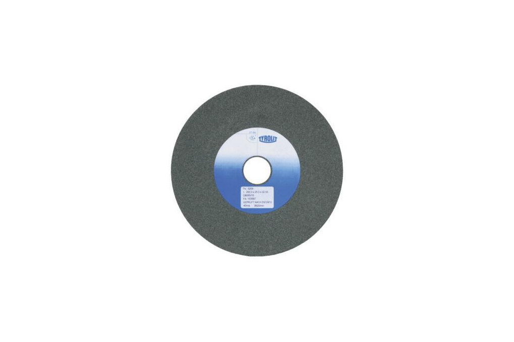 Schleifbockscheibe Ø200xB32x51mm 80 Form 1 C 80 J5 V15 SCg TYROLIT