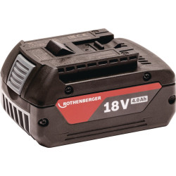 Akku AMP 18 V 4,0 Ah Li Power Akku ROTHENBERGER