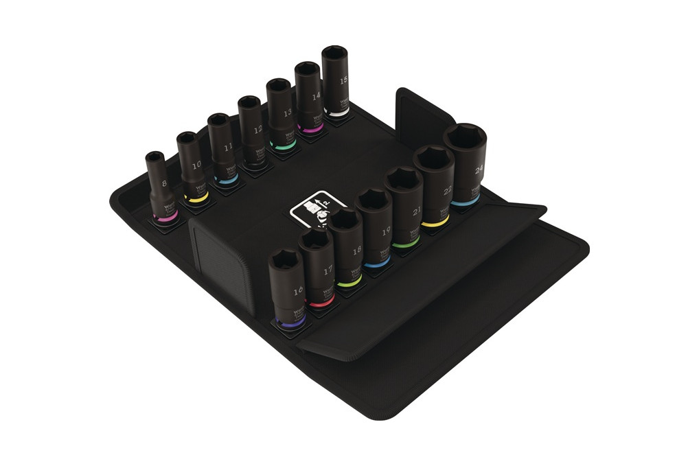 Steckschlüsselsatz 8790 B Impaktor Deep Set 1 14 tlg.3 8 Zoll WERA Steckschlüsselsatz 8790 B Impaktor Deep Set 1 14 tlg.3 8 Zoll WERA