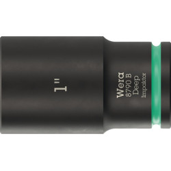 Steckschlüsseleinsatz 8790 B Impaktor Deep 3 8 Zoll 1 Zoll L.63mm WERA