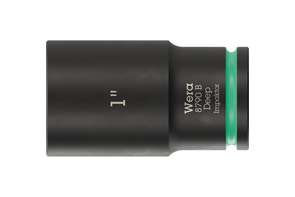 Steckschlüsseleinsatz 8790 B Impaktor Deep 3 8 Zoll 1 Zoll L.63mm WERA Steckschlüsseleinsatz 8790 B Impaktor Deep 3 8 Zoll 1 Zoll L.63mm WERA