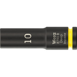 Steckschlüsseleinsatz 8790 B Impaktor Deep 3 8 Zoll 10mm L.63mm WERA