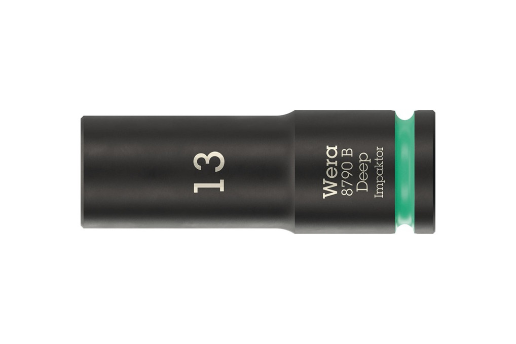 Steckschlüsseleinsatz 8790 B Impaktor Deep 3 8 Zoll 13mm L.63mm WERA