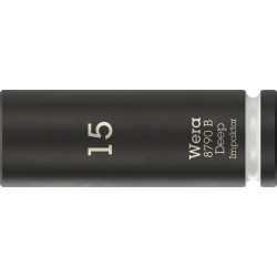 Steckschlüsseleinsatz 8790 B Impaktor Deep 3 8 Zoll 15mm L.63mm WERA