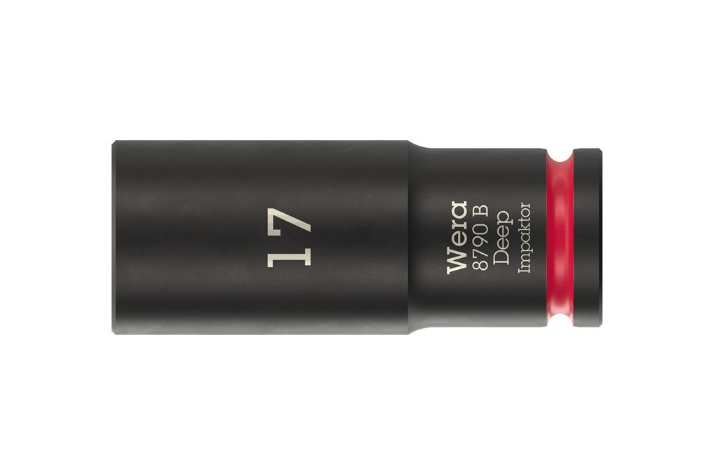 Steckschlüsseleinsatz 8790 B Impaktor Deep 3 8 Zoll 17mm L.63mm WERA
