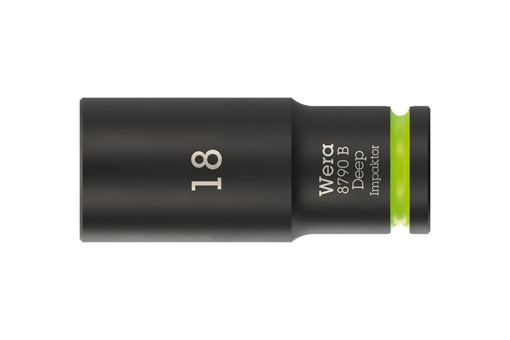 Steckschlüsseleinsatz 8790 B Impaktor Deep 3 8 Zoll 18mm L.63mm WERA