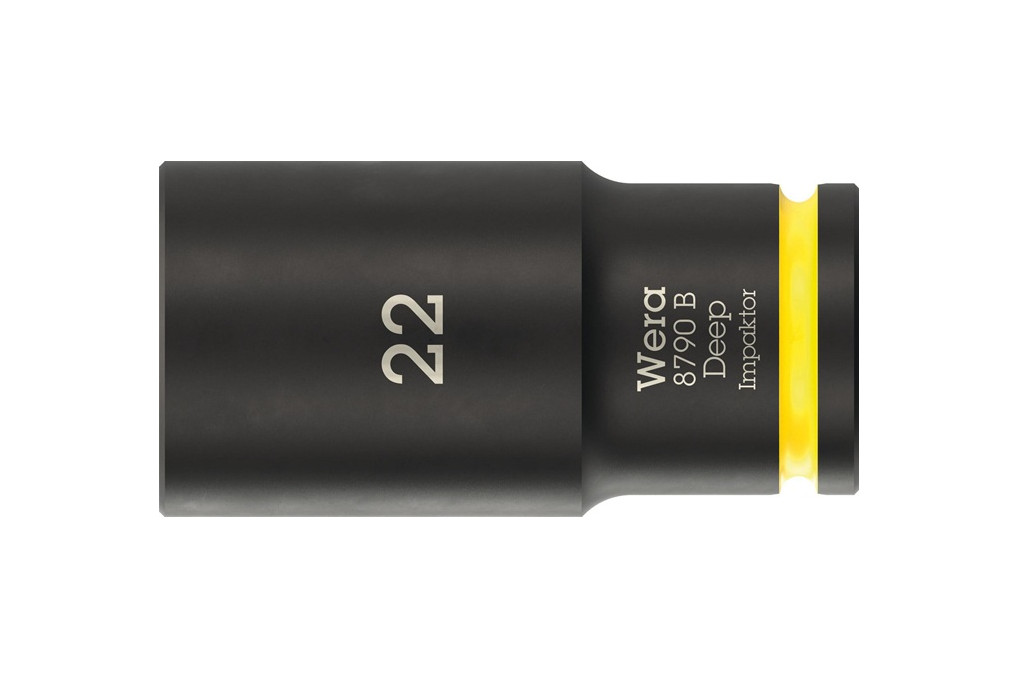 Steckschlüsseleinsatz 8790 B Impaktor Deep 3 8 Zoll 22mm L.63mm WERA