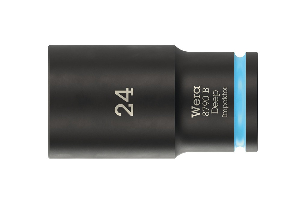 Steckschlüsseleinsatz 8790 B Impaktor Deep 3 8 Zoll 24mm L.63mm WERA Steckschlüsseleinsatz 8790 B Impaktor Deep 3 8 Zoll 24mm L.63mm WERA