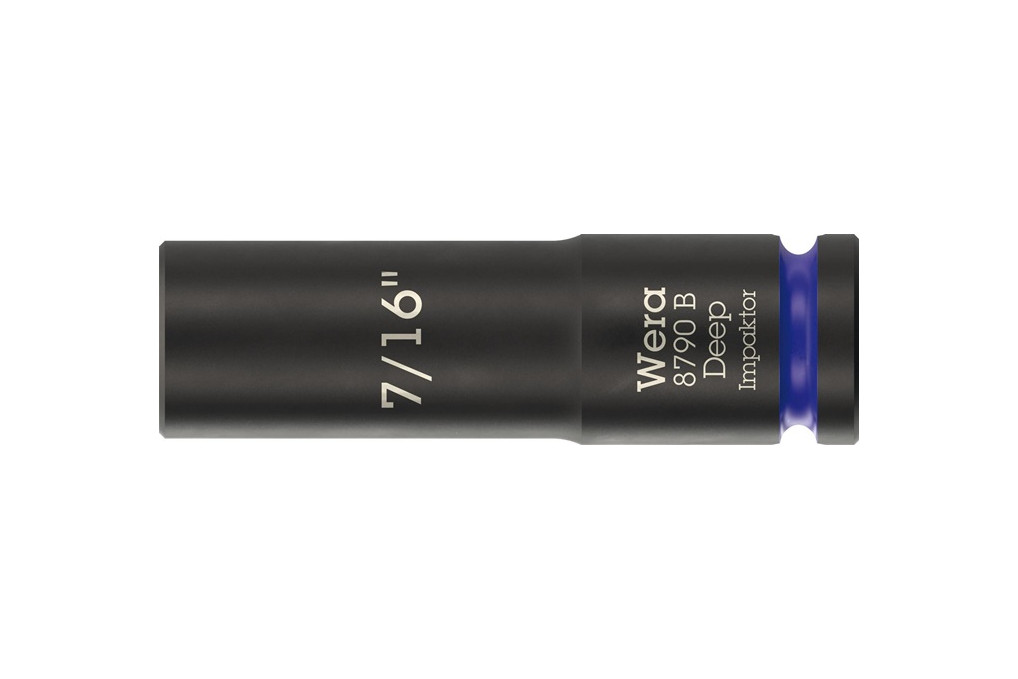 Steckschlüsseleinsatz 8790 B Impaktor Deep 3 8 Zoll 7 16 Zoll L.63mm WERA