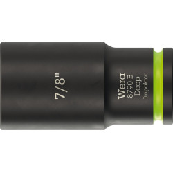 Steckschlüsseleinsatz 8790 B Impaktor Deep 3 8 Zoll 7 8 Zoll L.63mm WERA
