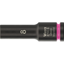 Steckschlüsseleinsatz 8790 B Impaktor Deep 3 8 Zoll 8mm L.63mm WERA