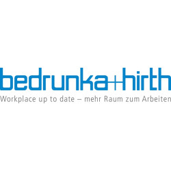 Fbd.B490xT180mm Stahlbl.lichtgrau f.Wandhängeschrank BEDRUNKA HIRTH