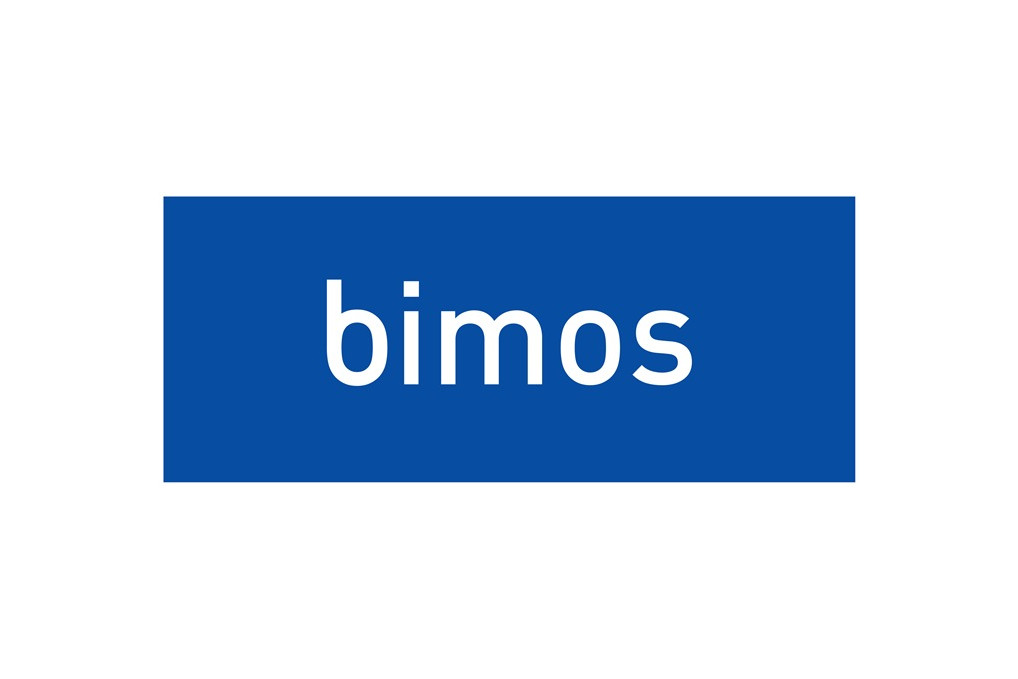 Arbeitsdrehstuhl Rl.m.Kopfstütze Kunstlederpolster schwarz blau 470 640mm BIMOS