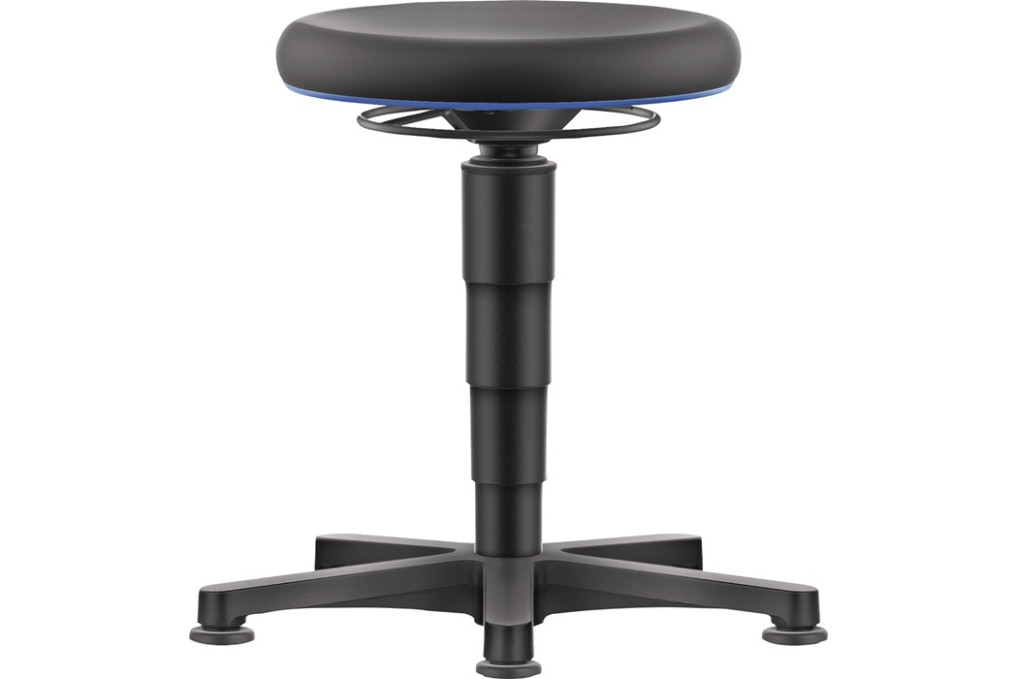 Drehhocker Bodengleiter Integralschaum Integralschaum schwarz Drehhocker Bodengleiter Integralschaum Integralschaum schwarz