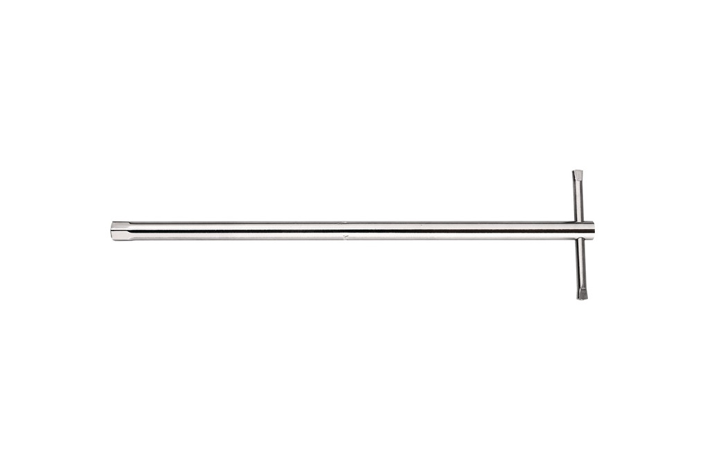 Rohrsteckschlüssel SW 12mm L.400mm m.Quergr.verchr.TECWERK