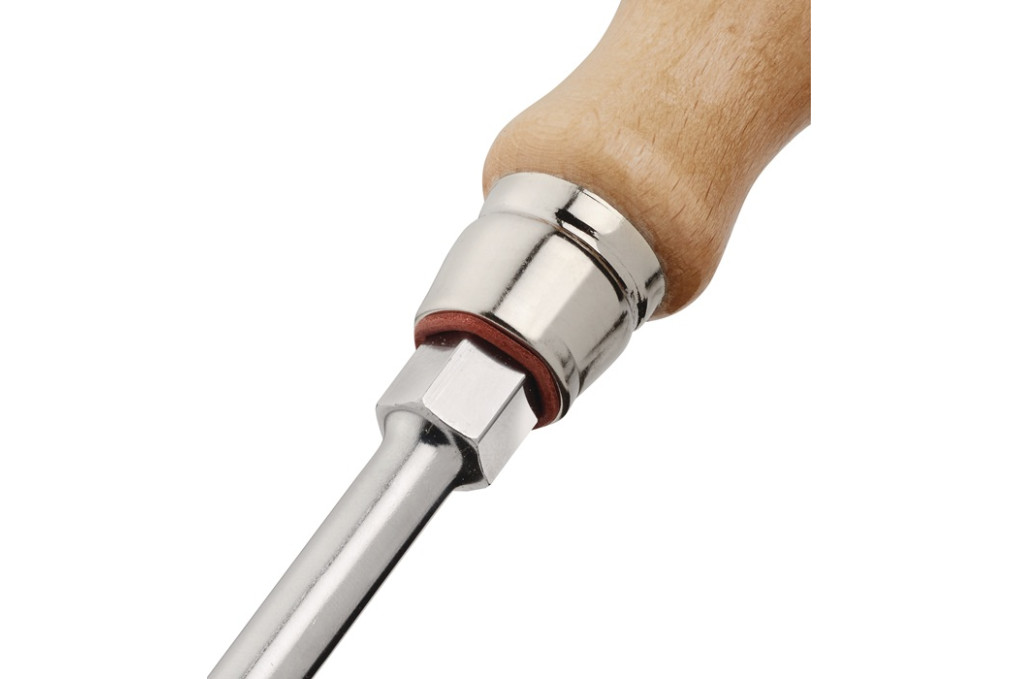 Schraubendreher Gr.PZD 2 Klingen L.100mm Holzgr.Rundkl.m.6KT Ans.TECWERK