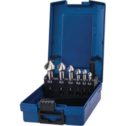 Kegelsenkersatz DIN 335C 90Grad 6,3 20,5mm HSS Co 6 tlg.Ku. Kass.TECWERK