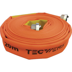 Bau  Industrieschlauch ID 52mm L.20m leuchtorange Rl.TECWERK