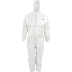 Schutzoverall CoverTex® Gr.XXXL weiß PSA III TECWERK Schutzoverall CoverTex® Gr.XXXL weiß PSA III TECWERK