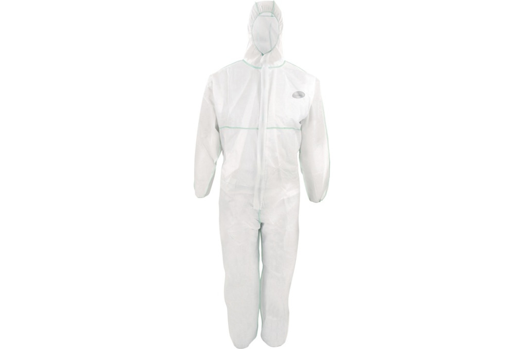 Schutzoverall CoverTex® Gr.XXXL weiß PSA III TECWERK Schutzoverall CoverTex® Gr.XXXL weiß PSA III TECWERK