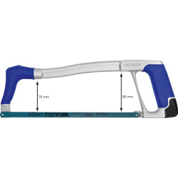 Metallsägebogen Blatt L.300mm 24 Z. Zoll D Komfortgriff Aluminiumdruckguss TW