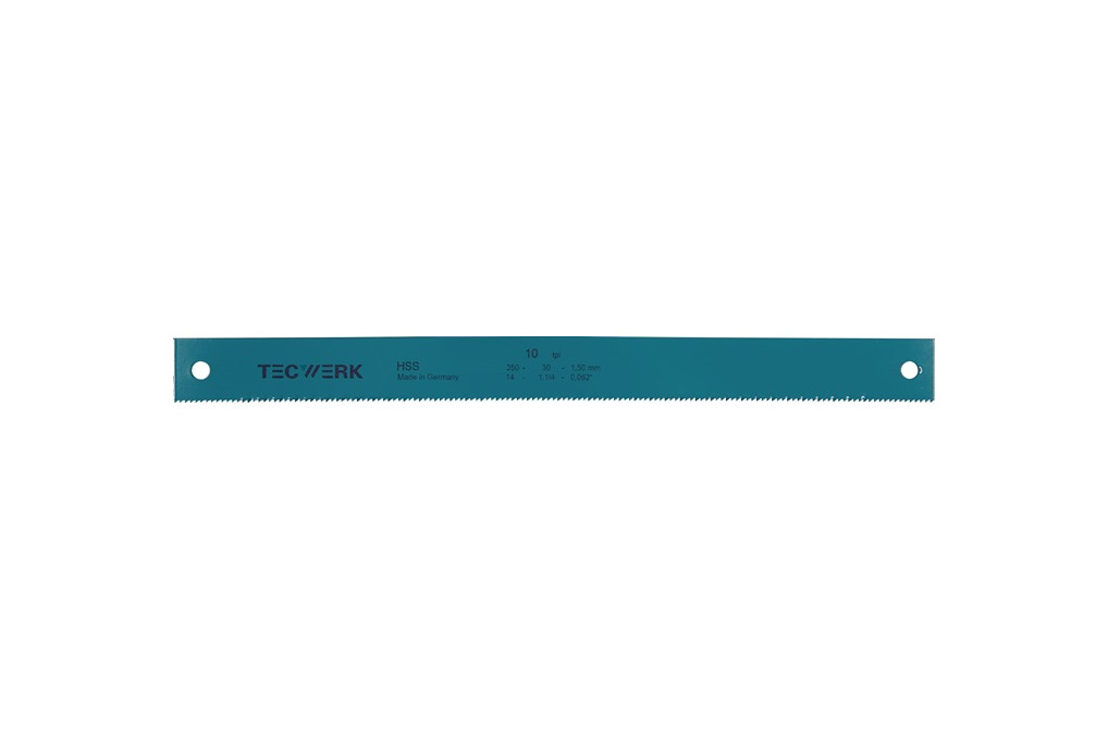 Maschinensägeblatt L350xB35xS2mm HSS Loch D.8,5mm ZpZ 6 TECWERK
