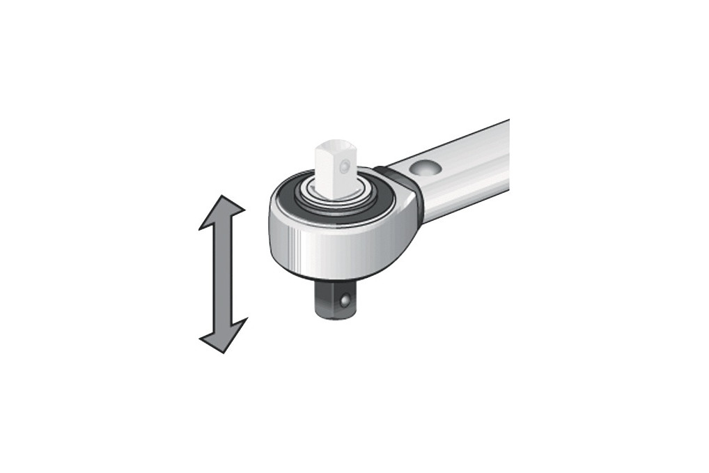 Drehmomentschlüssel 1 2 Zoll 60 300 Nm Skalenteilung 1 Nm TECWERK