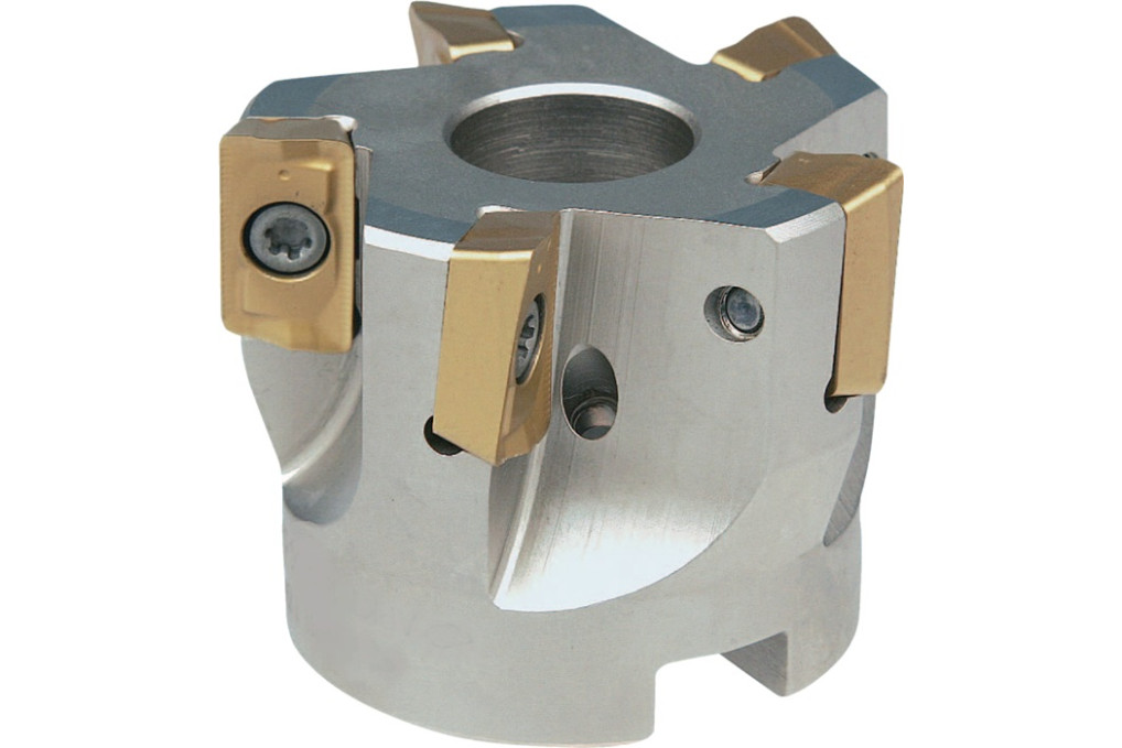 Eckfräser D.80mm vern.m.IK Z.7 APKT 16 TECWERK