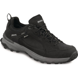 Freizeitschuh Toledo GTX Gr.9,5 schwarz Nubukleder Velourleder Goretex MEINDL