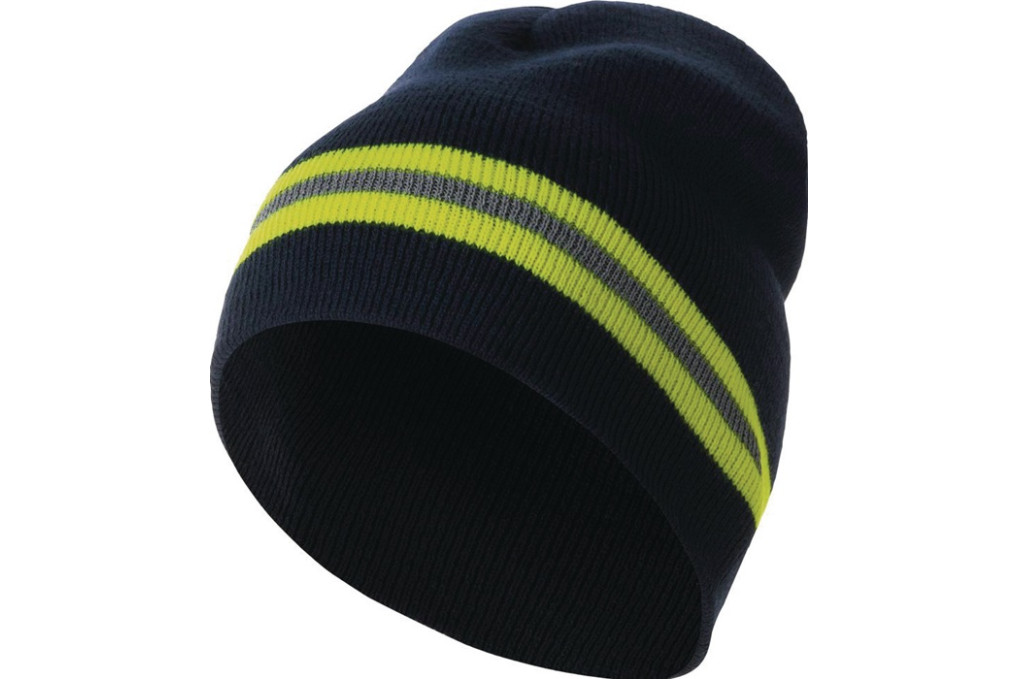 Strickmütze EIKE univ.marine gelb ELYSEE Strickmütze EIKE univ.marine gelb ELYSEE