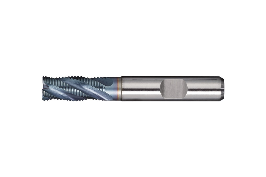 Schaftfräser DIN 844 Typ HR D.16mm Einsatz L.42mm HSS Co5 TiCN Weldon TW