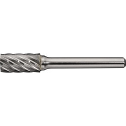 Frässtift ZYA INOX D.12mm Kopf L.25mm Schaft D.6mm HM Verz.Normal,fein TECWERK Frässtift ZYA INOX D.12mm Kopf L.25mm Schaft D.6mm HM Verz.Normal,fein TECWERK