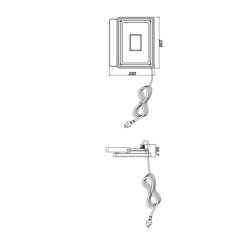 LED Strahler 50 W 4250 lm 2m H05RN F 3x1mm² IP65 TECWERK
