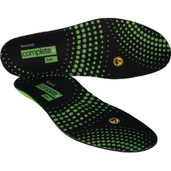 Einlegesohle Complete  low Gr.42 schwarz grün SECOSOL