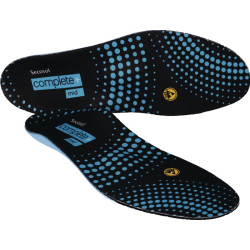 Einlegesohle Complete  mid Gr.45 schwarz blau SECOSOL