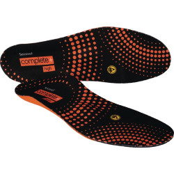 Einlegesohle Complete  high Gr.46 schwarz rot SECOSOL