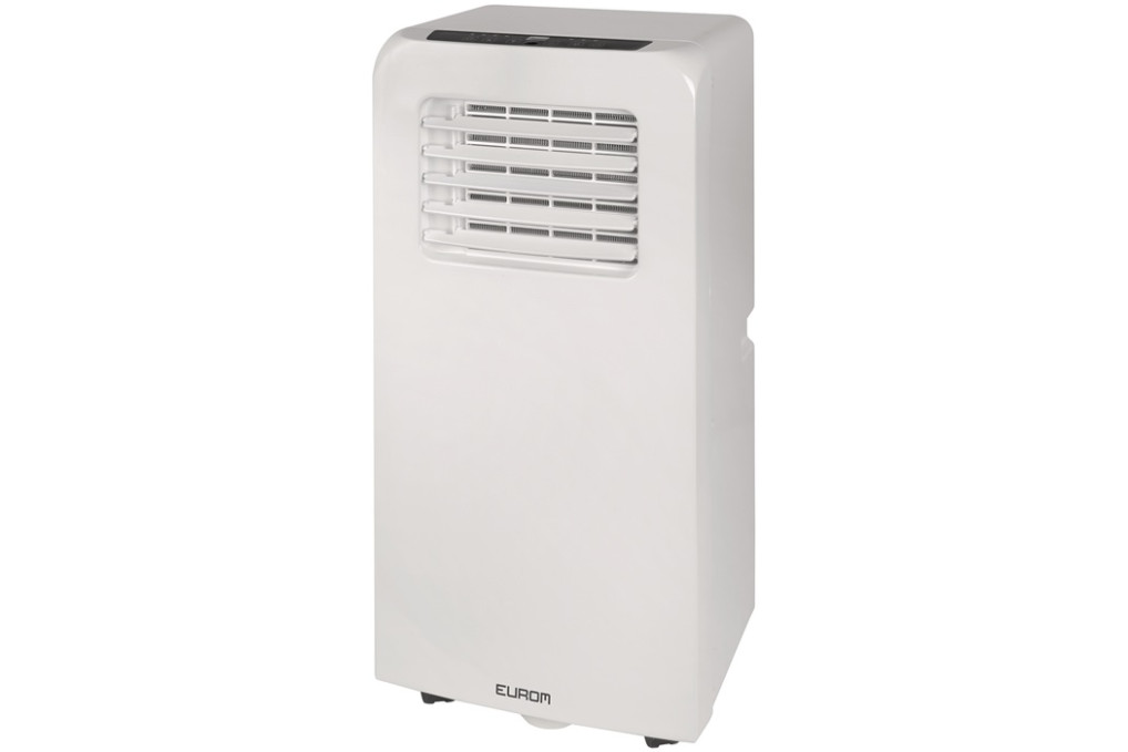Klimagerät 2,0 kW 0,8 l h weiß 70 m³ EUROM Klimagerät 2,0 kW 0,8 l h weiß 70 m³ EUROM
