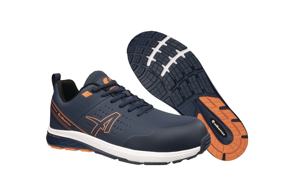 Sicherheitsschuh VIGOR 2 IMPULSE BLUELOW Gr.43 blau orange S3S EN ISO 20345:2022